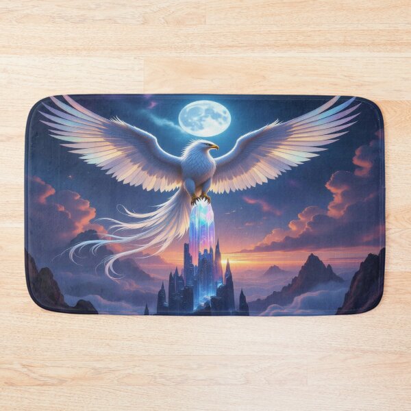 Item preview, Skyborn Vision – Where wings of light glide over crystal towers and the future whispers softly designed and sold by FotoworldEdel.