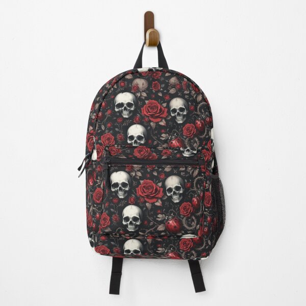 Item preview, Skulls and Roses with Ladybugs designed and sold by InezPhotography.