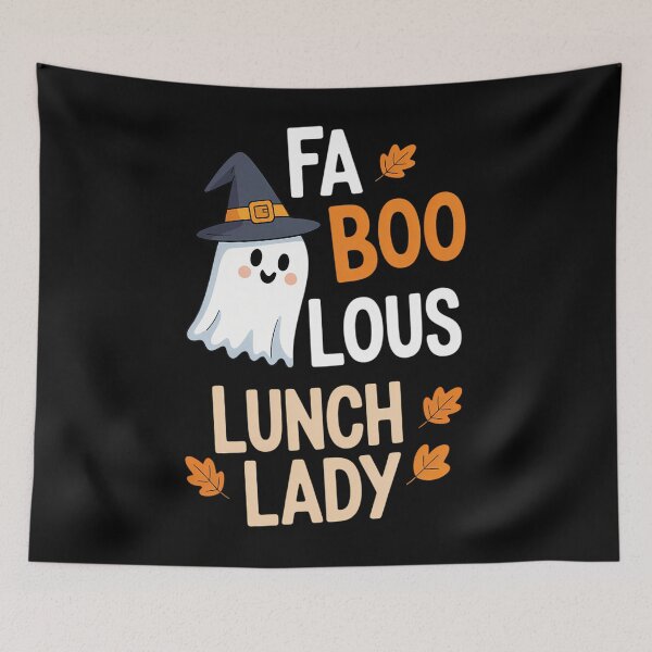 Item preview, Faboolous Lunch Lady Halloween Spooky Teacher Ghost designed and sold by JonBarnes22.