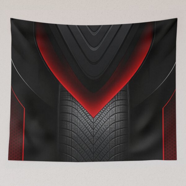 Item preview, Futuristic Tire Design designed and sold by Kaleidoscope Print.
