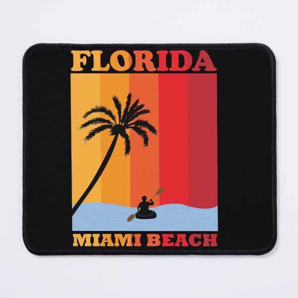 Item preview, Sun-Kissed Shores: Embrace the Serenity of Miami Beach with this Tropical Art Print designed and sold by Abaseen.