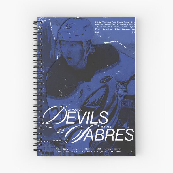 Item preview,  Devils Vs Sabres Season Opener In Prague (Dahlin Ver) designed and sold by Murphyittel.