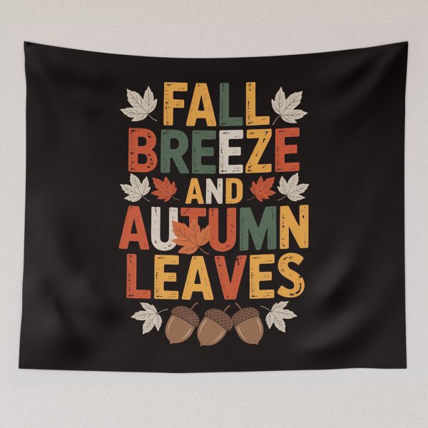 Item preview, Fall Breeze Autumn Leaves Happy Thanksgiving designed and sold by JonBarnes22.