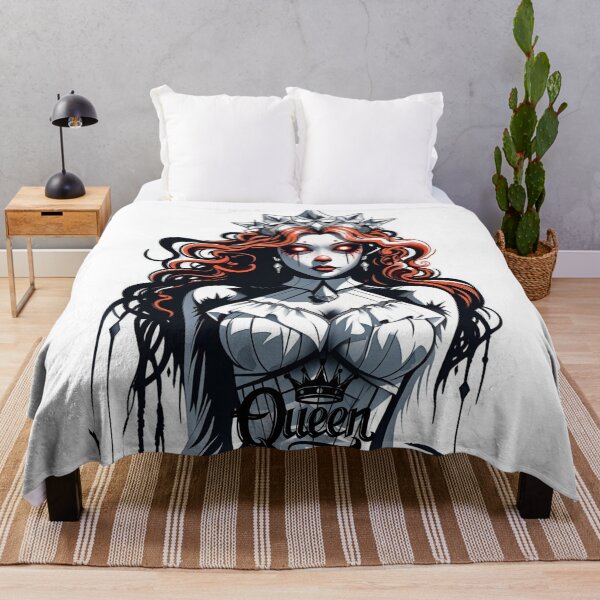 Item preview, Gothic Queen Horror Art | Dark Fantasy Creepy Cute Illustration designed and sold by Medeea Publishing.