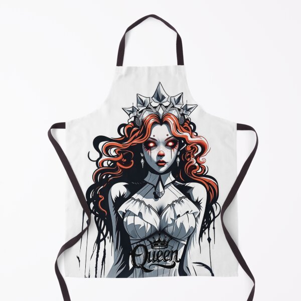 Item preview, Gothic Queen Horror Art | Dark Fantasy Creepy Cute Illustration designed and sold by Medeea Publishing.