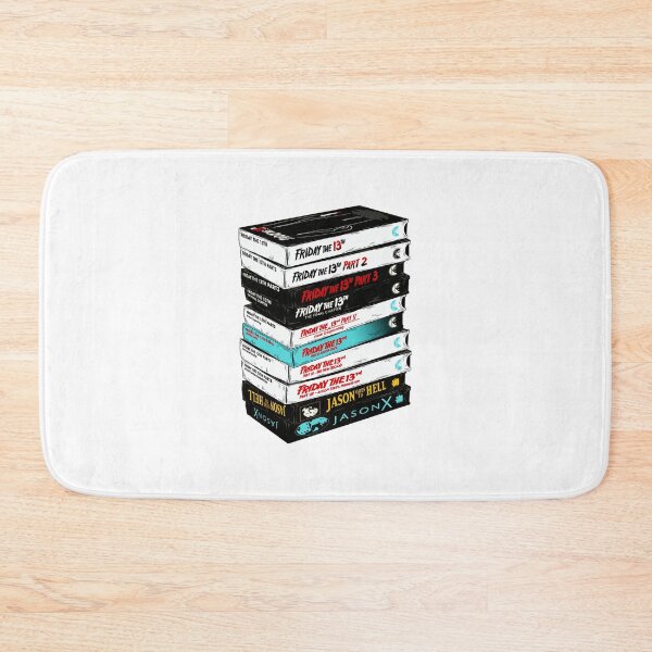 Item preview, Retro Horror VHS Stack Classic Slasher Tape Pile designed and sold by treatmentjini.