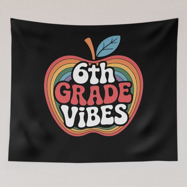 Item preview, 6th Grade Vibes - Sixth Grade Team Retro 1st Day of School designed and sold by Formatage.