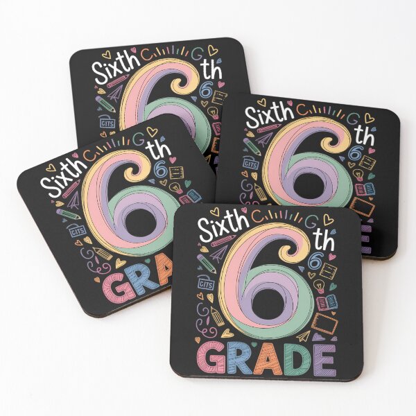 Item preview, 6th Sixth Grade Typography Team Kids Teacher Back To School designed and sold by Formatage.