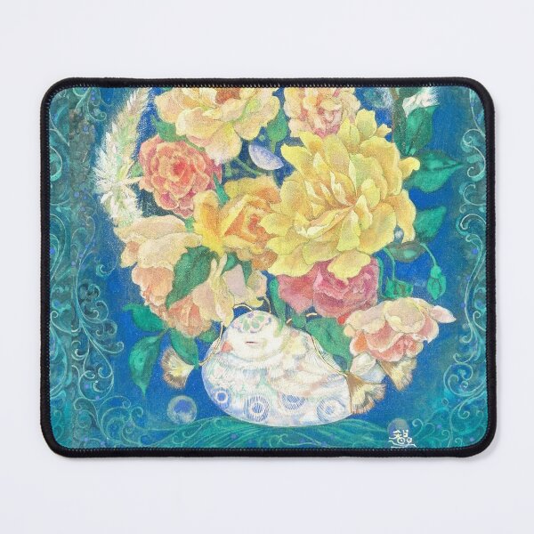 Item preview, Spirit Bloom Dove: A Nihonga Dreamscape designed and sold by nakaitomoko.
