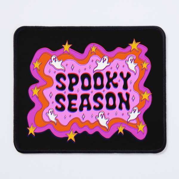 Item preview, Spooky Season Vibes with Cute Halloween Ghost Groovy Retro designed and sold by Jalin ..