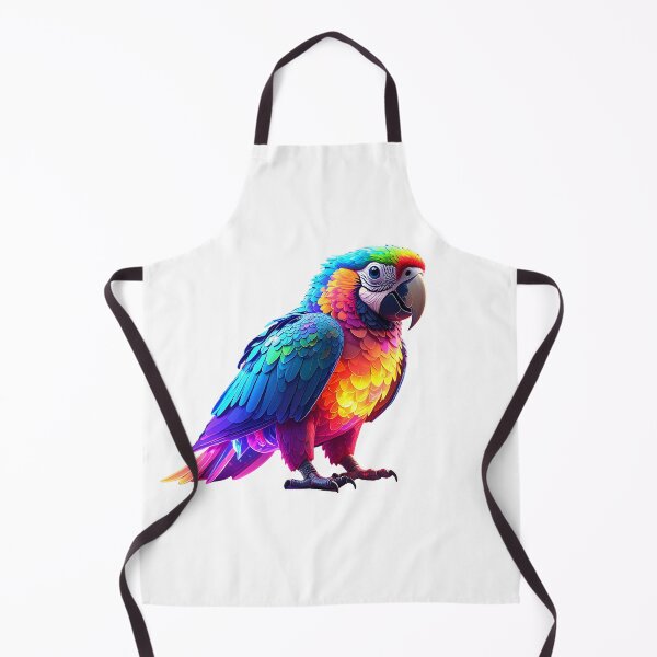 Item preview, Glowing Rainbow Parrot designed and sold by GloriousArtSKD.