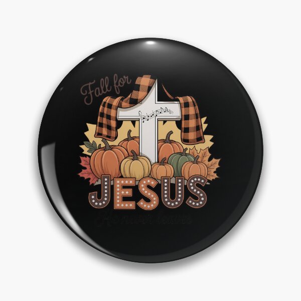 Item preview, Fall For Jesus He Never Leaves Autumn Christian Thanksgiving designed and sold by JonBarnes22.