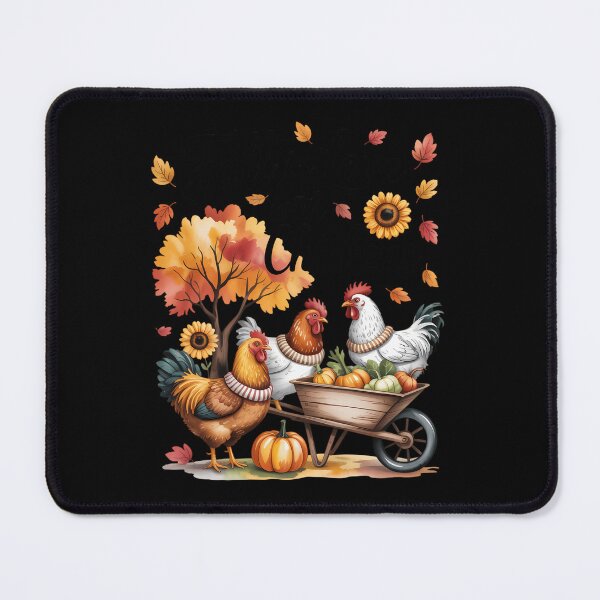 Item preview, Fall In Love With Chickens Autumn Fall Chicken Thanksgiving designed and sold by JonBarnes22.