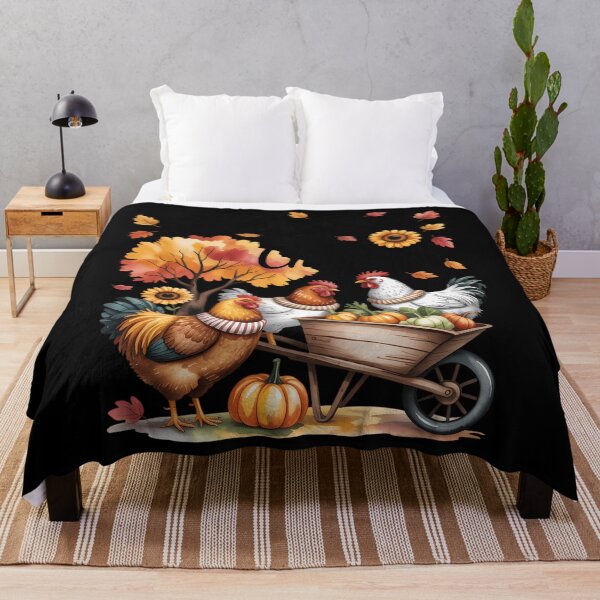 Item preview, Fall In Love With Chickens Autumn Fall Chicken Thanksgiving designed and sold by JonBarnes22.