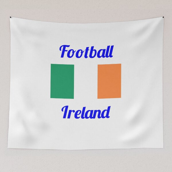 Item preview, Ireland Football Flag – Irish Soccer Supporter Shamrock Pride Gear designed and sold by Fleetwood1994.