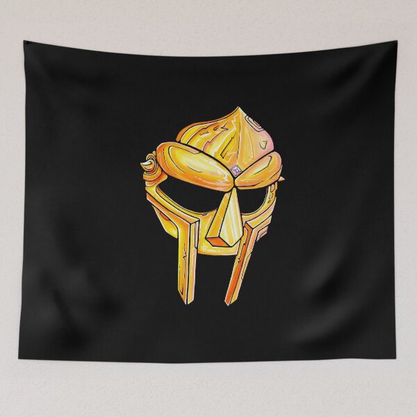 Item preview, Mf Doom Gold Mask  designed and sold by diablo1368.