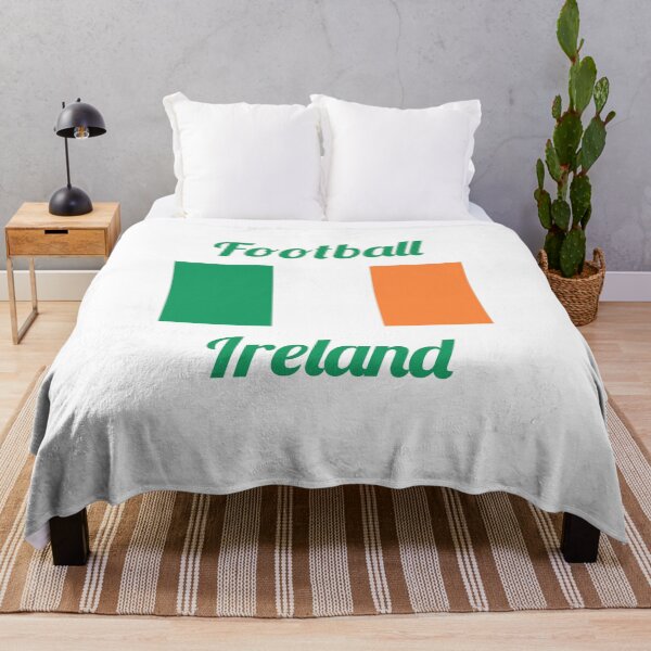 Item preview, Ireland Football Flag – Irish Soccer Supporter Shamrock Pride Gear designed and sold by Fleetwood1994.