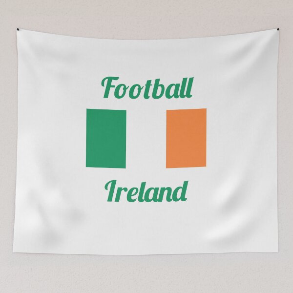 Item preview, Ireland Football Flag – Irish Soccer Supporter Shamrock Pride Gear designed and sold by Fleetwood1994.