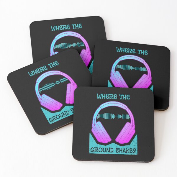 Item preview, Music Lover Headphones | Where The Ground Shakes designed and sold by ObsidianDaz.