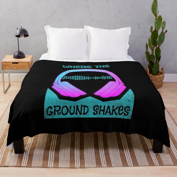 Item preview, Music Lover Headphones | Where The Ground Shakes designed and sold by ObsidianDaz.