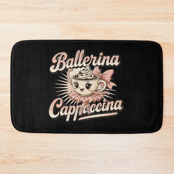 Item preview, Italian Brainrot Ballerina Cappuccino Kawaii Cute Coffee Character designed and sold by jotaro210.