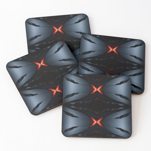 Item preview, Futuristic X Pattern designed and sold by Kaleidoscope Print.