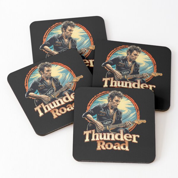 Item preview, Thunder road Rock Icon Badge designed and sold by Ryannrobinso.