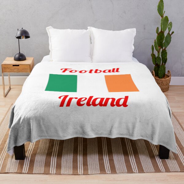 Item preview, Ireland Football Flag – Irish Soccer Supporter Shamrock Pride Gear designed and sold by Fleetwood1994.