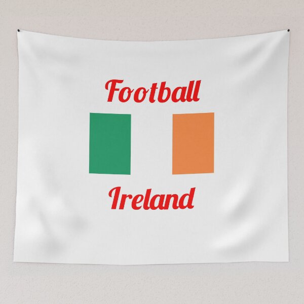 Item preview, Ireland Football Flag – Irish Soccer Supporter Shamrock Pride Gear designed and sold by Fleetwood1994.