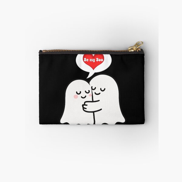 Item preview, Cute Kawaii Ghost couple - Be my boo Halloween love designed and sold by Youngkev-arts.