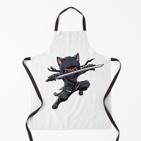 Item preview, Cute Ninja Cat Hero Artwork designed and sold by logocity63.