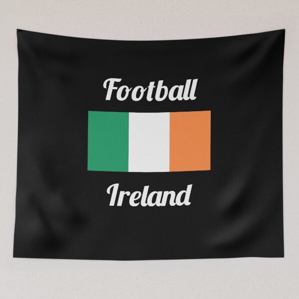 Item preview, Ireland Football Flag – Irish Soccer Supporter Shamrock Pride Gear designed and sold by Fleetwood1994.