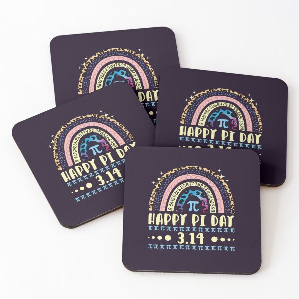 Item preview, Mathematic Math Teacher Happy Pi Day Leopard Rainbow designed and sold by Clotherdesigns.