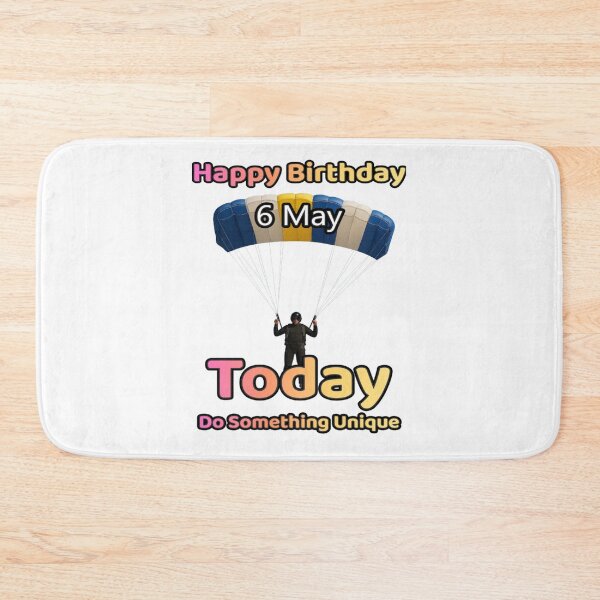 Item preview, Birthday Parachutist 6 May designed and sold by ariksworld.