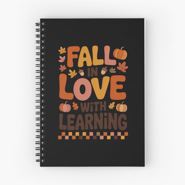 Item preview, Fall In Love With Learning Teacher Retro Fall Thanksgiving designed and sold by JulienAureo.