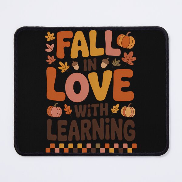 Item preview, Fall In Love With Learning Teacher Retro Fall Thanksgiving designed and sold by JulienAureo.