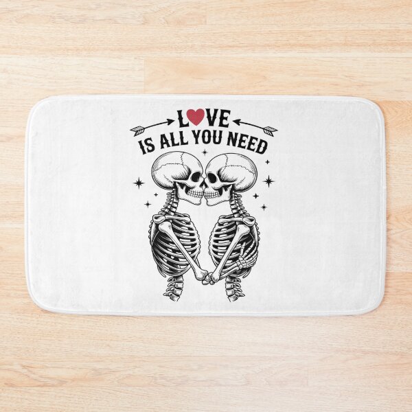 Item preview, Valentine's Day Skeleton Love Romance Couple Skull Kissing designed and sold by Idarmotar.