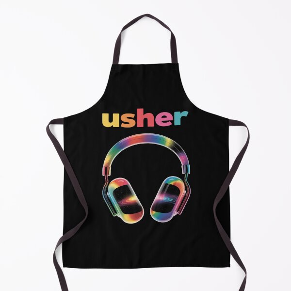 Artikelvorschau, USHER Headphone Music Lover Hiphop Fan Music entworfen und verkauft von Idarmotar.
