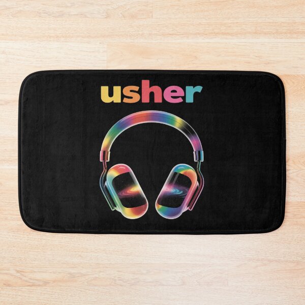 Artikelvorschau, USHER Headphone Music Lover Hiphop Fan Music entworfen und verkauft von Idarmotar.
