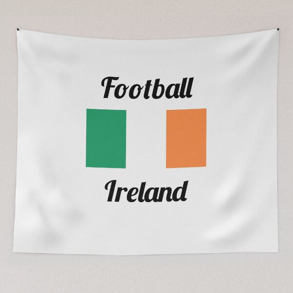Item preview, Ireland Football Flag – Irish Soccer Supporter Shamrock Pride Gear designed and sold by Fleetwood1994.