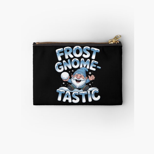 Item preview, chill gnomies - snowball fight gnomes - frosty beard - magical winter gnome - gnome snow angel - winter cabin gnome - holiday season gnome - chilly day gnome - snowflake gnome designed and sold by JansenGS.