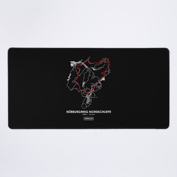 Item preview, NURBURGRING NORDSCHLEIFE - GERMANY TRACK MAP 2.0 RED Classic 		 designed and sold by ulwhlcqprm84.