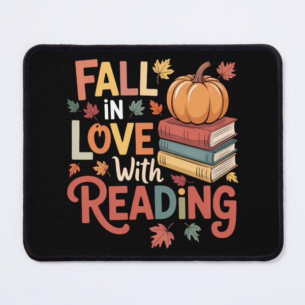 Item preview, Fall In Love With Reading Autumn Thanksgiving Teacher designed and sold by JulienAureo.