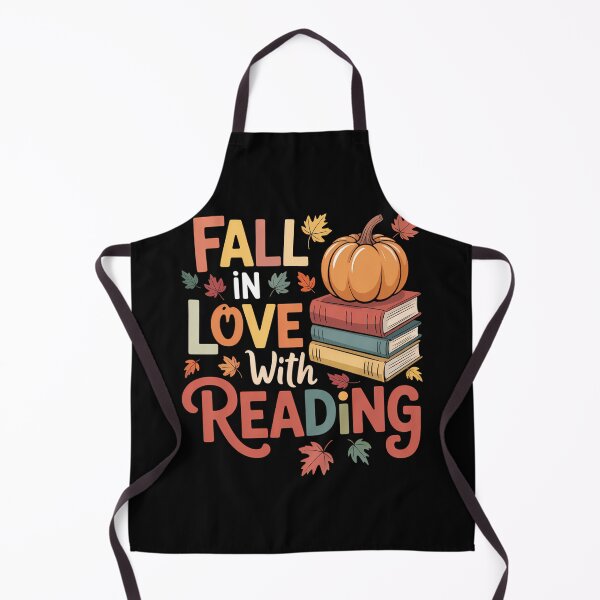 Item preview, Fall In Love With Reading Autumn Thanksgiving Teacher designed and sold by JulienAureo.