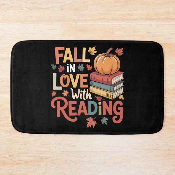 Item preview, Fall In Love With Reading Autumn Thanksgiving Teacher designed and sold by JulienAureo.