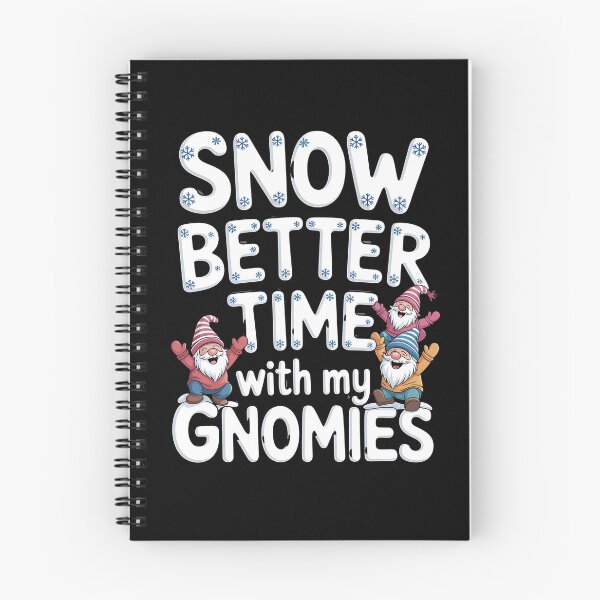 Item preview, chill gnomies - snowball fight gnomes - frosty beard - magical winter gnome - gnome snow angel - winter cabin gnome - holiday season gnome - chilly day gnome - snowflake gnome designed and sold by JansenGS.