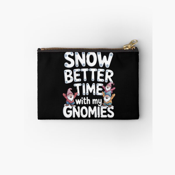 Item preview, chill gnomies - snowball fight gnomes - frosty beard - magical winter gnome - gnome snow angel - winter cabin gnome - holiday season gnome - chilly day gnome - snowflake gnome designed and sold by JansenGS.