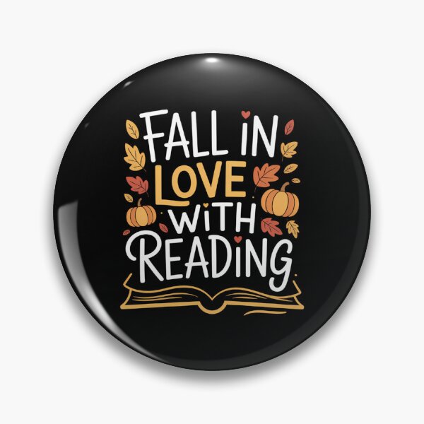 Item preview, Fall In Love With Reading Fall Leaves Autumn Thanksgiving designed and sold by JulienAureo.