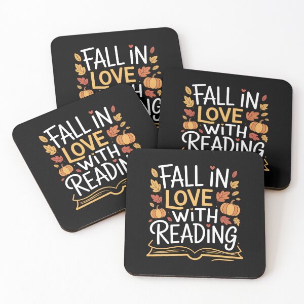 Item preview, Fall In Love With Reading Fall Leaves Autumn Thanksgiving designed and sold by JulienAureo.