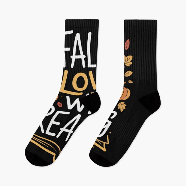 Item preview, Fall In Love With Reading Fall Leaves Autumn Thanksgiving designed and sold by JulienAureo.